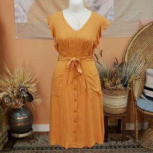 Orange Sundress